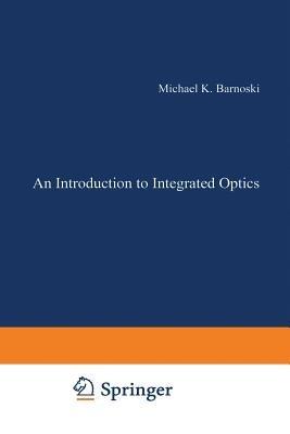 Introduction to Integrated Optics - cover