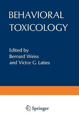 Behavioral Toxicology - cover