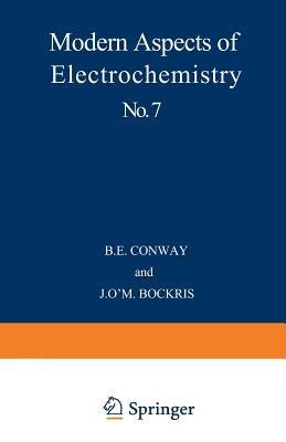 Modern Aspects of Electrochemistry No. 7 - B. E. Conway,J. O'M. Bockris - cover