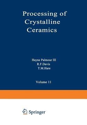 Processing of Crystalline Ceramics - cover