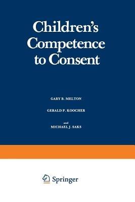 Children’s Competence to Consent - cover