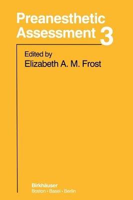 Preanesthetic Assessment 3 - E. Frost - cover
