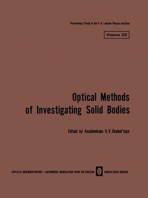 Volume 25: Optical Methods of Investigating Solid Bodies - cover