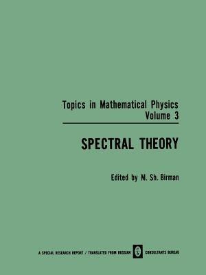 Spectral Theory - M. Sh. Birman - cover