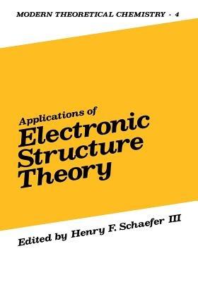 Applications of Electronic Structure Theory - cover