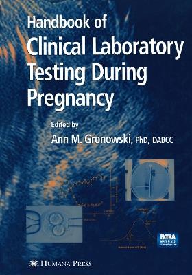 Handbook of Clinical Laboratory Testing During Pregnancy - cover