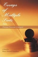 Essays of Multiple Sorts Two: (Various Nonverse Attempts)