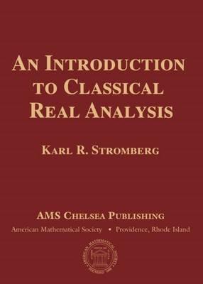 An Introduction to Classical Real Analysis - Karl R. Stromberg - cover