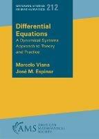 Differential Equations: A Dynamical Systems Approach to Theory and Practice - Marcelo Viana,Jose M. Espinar - cover