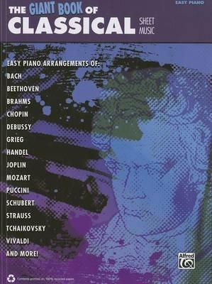 The Giant Book of Classical Sheet Music - cover