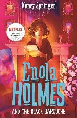 Enola Holmes and the Black Barouche (Book 7) - Nancy Springer - cover