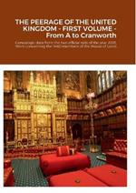 The Peerage of the United Kingdom - First Volume: Genealogic data from the two official rolls of the year 2021, Work concerning the 1440 members of the House of Lords