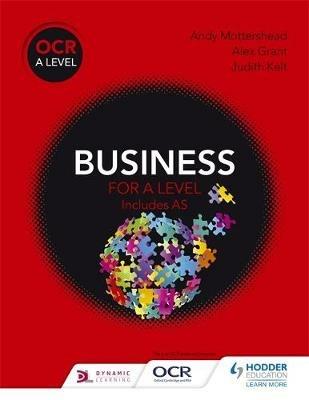 OCR Business for A Level - Andy Mottershead,Alex Grant,Judith Kelt - cover