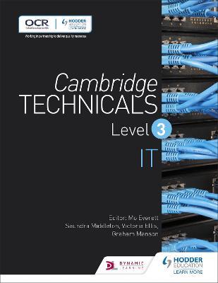 Cambridge Technicals Level 3 IT - Victoria Ellis,Graham Manson,Saundra Middleton - cover