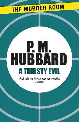 A Thirsty Evil - P. M. Hubbard - cover
