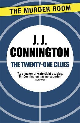 The Twenty-One Clues - J. J. Connington - cover