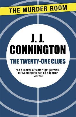 The Twenty-One Clues - J. J. Connington - cover