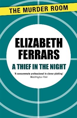 A Thief in the Night - Elizabeth Ferrars - cover