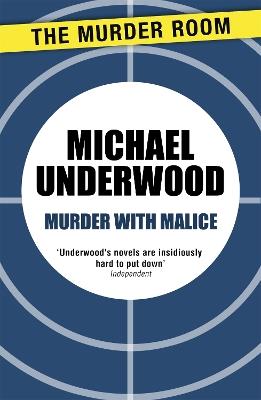 Murder with Malice - Michael Underwood - cover