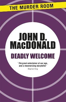 Deadly Welcome - John D. MacDonald - cover