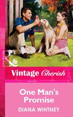 One Man's Promise (Mills & Boon Vintage Cherish)