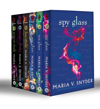 The Chronicles Of Ixia (Books 1-6): Poison Study (The Chronicles of Ixia) / Magic Study (The Chronicles of Ixia) / Fire Study (The Chronicles of Ixia) / Storm Glass (The Glass Series) / Sea Glass (The Glass Series) / Spy Glass (The Glass Series)