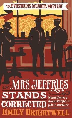 Mrs Jeffries Stands Corrected - Emily Brightwell - cover