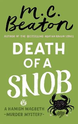 Death of a Snob - M. C. Beaton - cover