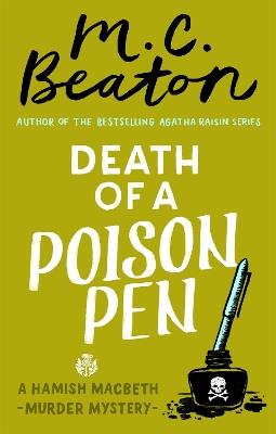 Death of a Poison Pen - M.C. Beaton - cover