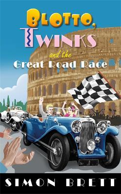 Blotto, Twinks and the Great Road Race - Simon Brett - cover