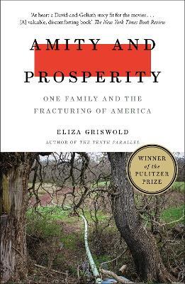 Amity and Prosperity: One Family and the Fracturing of America - Winner of the Pulitzer Prize for Non-Fiction 2019 - Eliza Griswold - cover