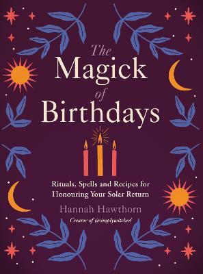 The Magick of Birthdays - Hannah Hawthorn - cover