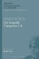 Simplicius: On Aristotle Categories 7-8 - Barrie Fleet - cover
