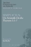 Simplicius: On Aristotle On the Heavens 3.1-7 - Simplicius - cover