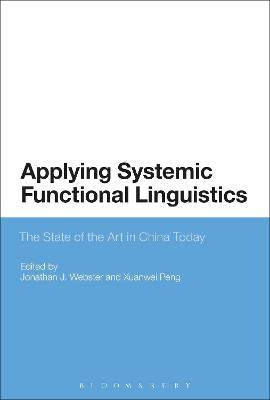 Applying Systemic Functional Linguistics: The State of the Art in China Today - cover