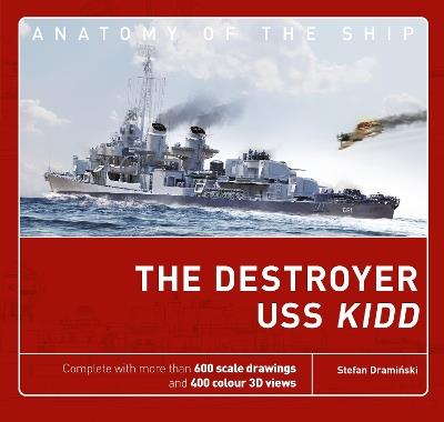 The Destroyer USS Kidd - Stefan Draminski - cover