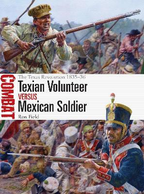 Texian Volunteer vs Mexican Soldier: The Texas Revolution 1835–36 - Ron Field - cover