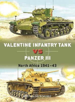 Valentine Infantry Tank vs Panzer III: North Africa 1941–43 - Bruce Newsome - cover