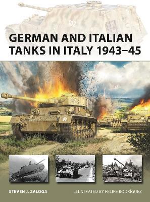 German and Italian Tanks in Italy 1943–45 - Steven J. Zaloga - cover