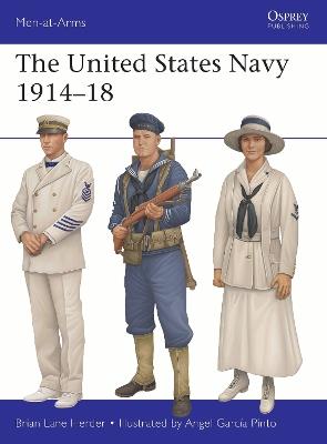 The United States Navy 1914–18 - Brian Lane Herder - cover
