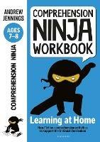 Comprehension Ninja Workbook for Ages 7-8: Comprehension activities to support the National Curriculum at home - Andrew Jennings - cover