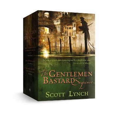 The Gentleman Bastard Sequence: The Lies of Locke Lamora, Red Seas Under Red Skies, The Republic of Thieves - Scott Lynch - cover