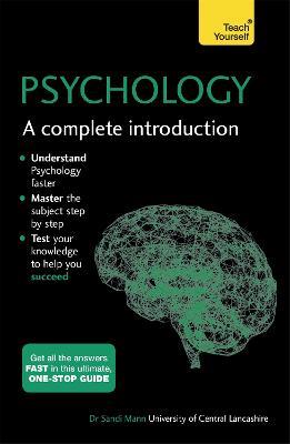 Psychology: A Complete Introduction: Teach Yourself - Sandi Mann - cover