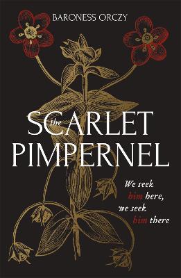 The Scarlet Pimpernel - Baroness Orczy - cover
