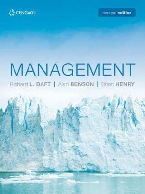 Management - Richard Daft,Alan Benson,Brian Henry - cover