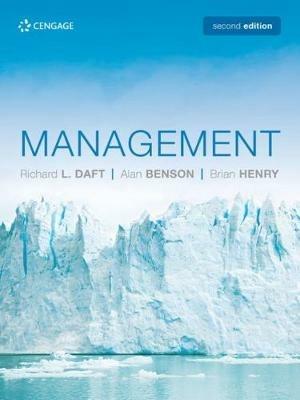 Management - Brian Henry,Richard Daft,Alan Benson - cover