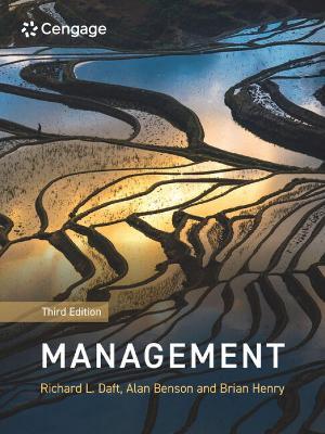 Management - Richard Daft,Alan Benson,Brian Henry - cover