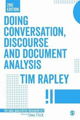 Doing Conversation, Discourse and Document Analysis - Tim Rapley - cover