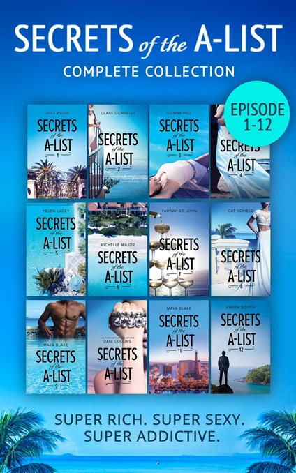 Secrets Of The A-List Complete Collection, Episodes 1-12 (Mills & Boon M&B)