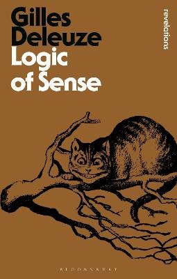 Logic of Sense - Gilles Deleuze - cover